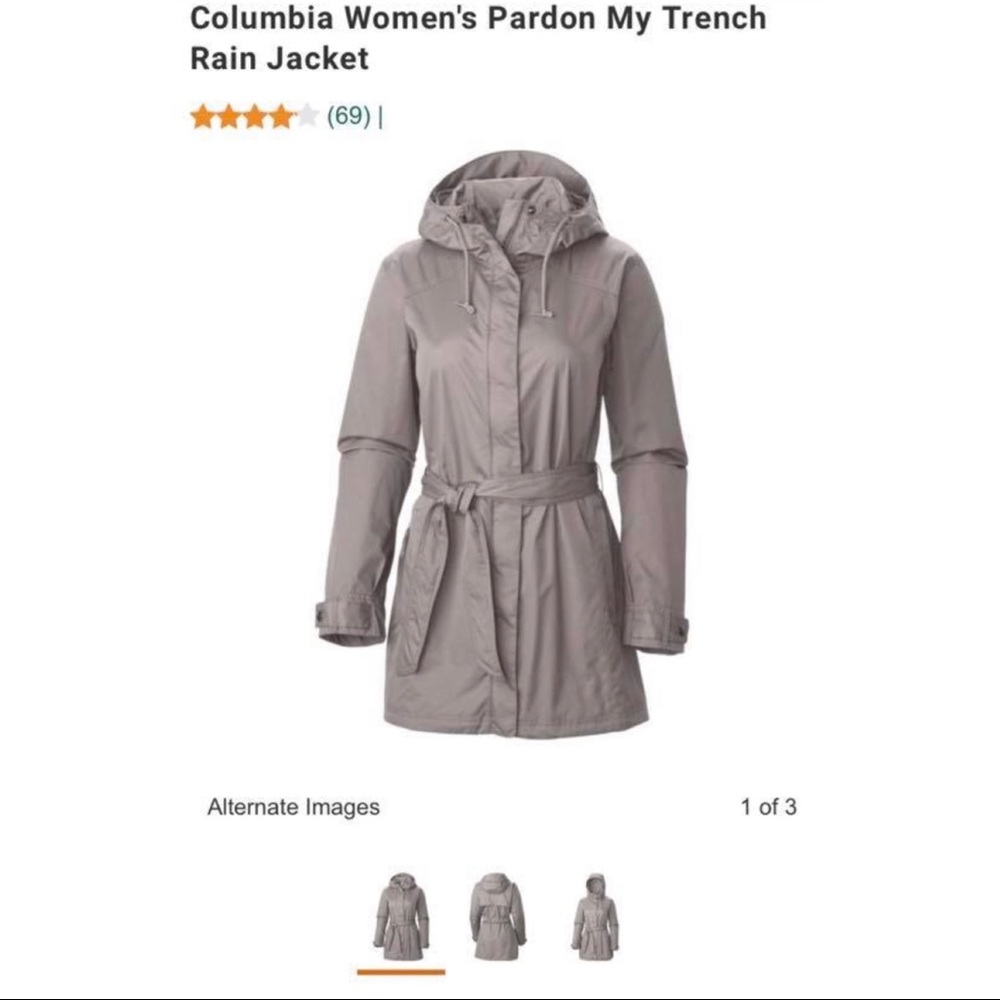 Columbia Women’s Pardon My Trench Rain Jacket